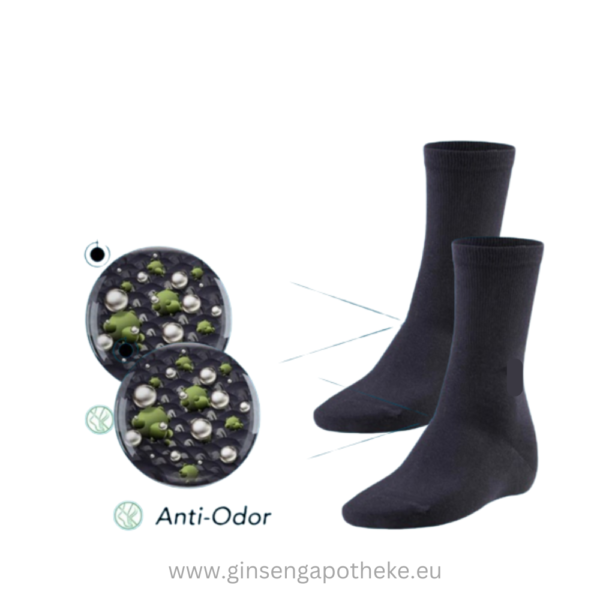 Socken mit Silberfaden 3 Paar